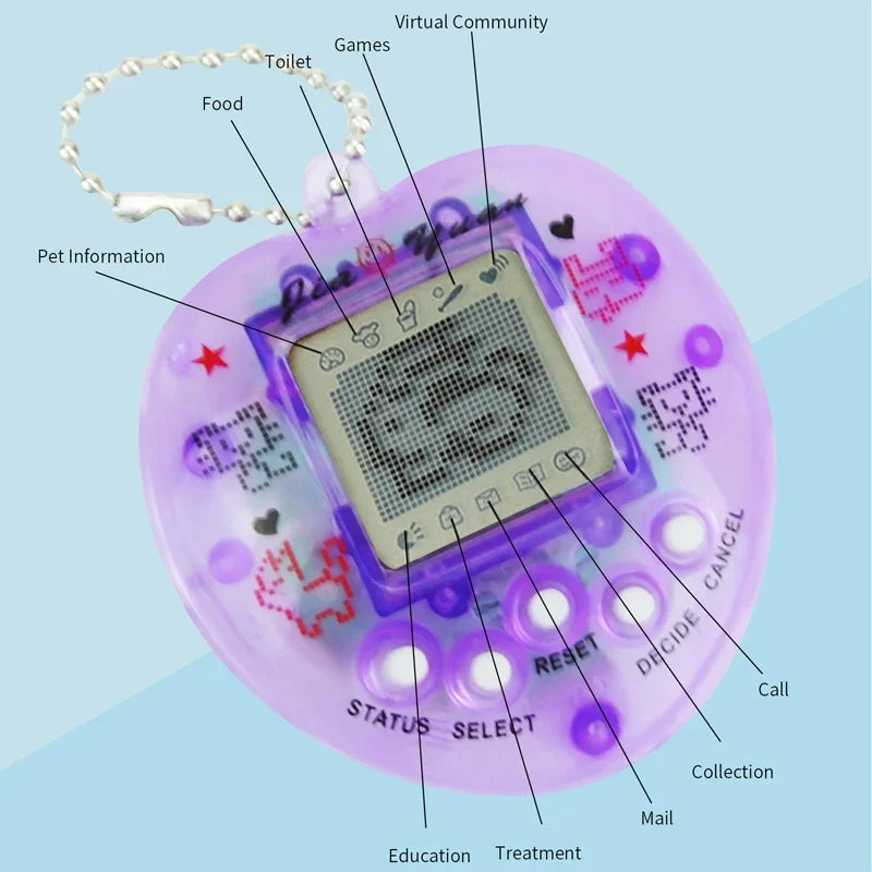 Electronic Virtual Pet Game - Tamagotchi Style
