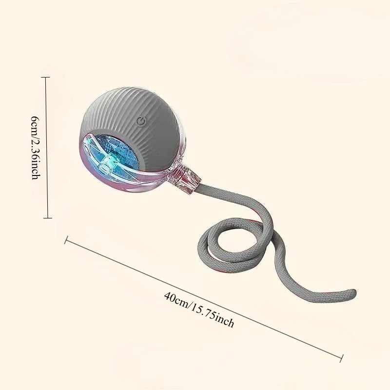 Smart Interactive Cat Ball Toy - Automatic Rolling