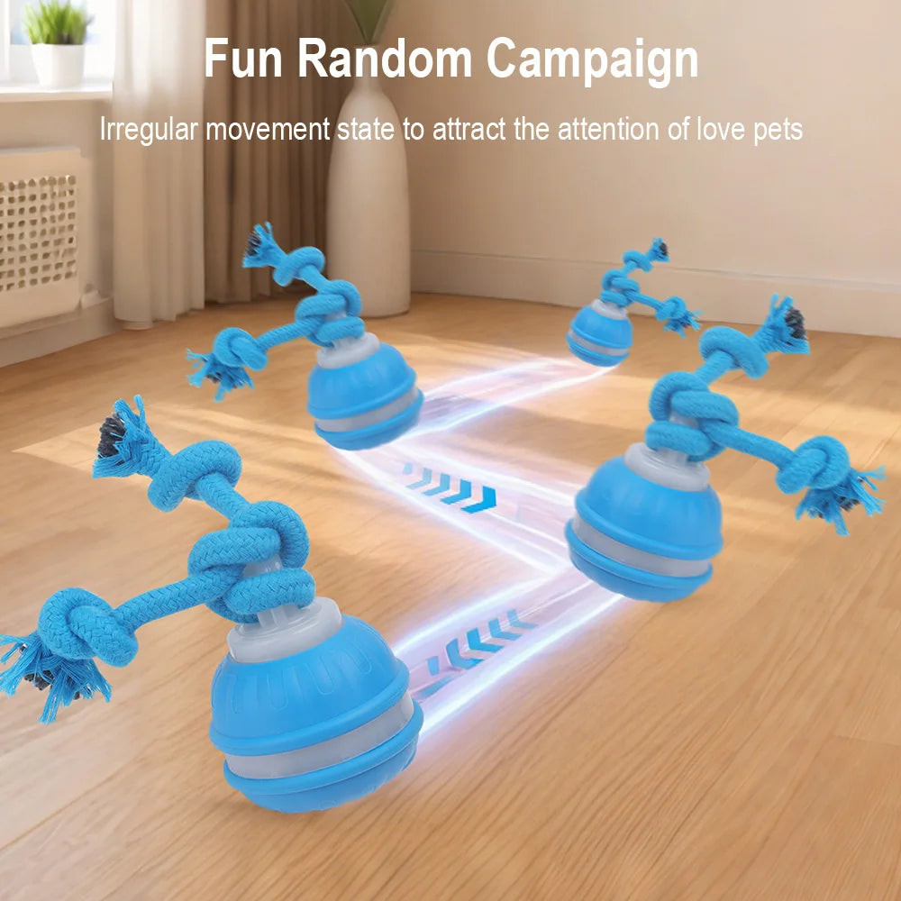 Smart Pet Interactive Ball - Automatic Rolling Toy