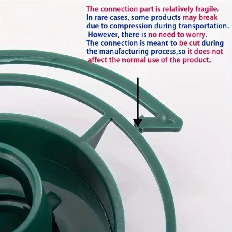 PVC Bird Feeder with Hook for Outdoor Use