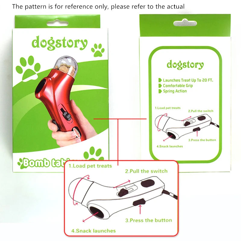 Pet Treat Launcher - Interactive Training Toy