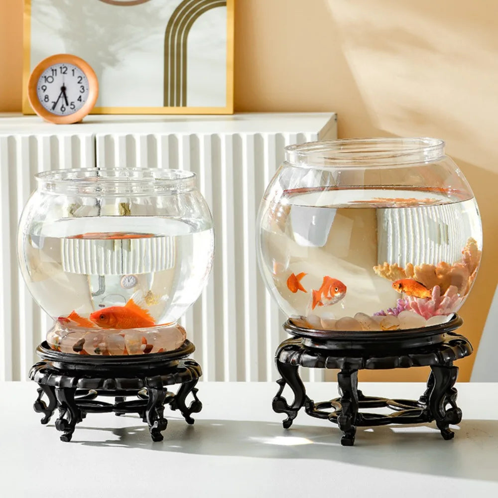 Small Glass Fish Bowl Aquarium