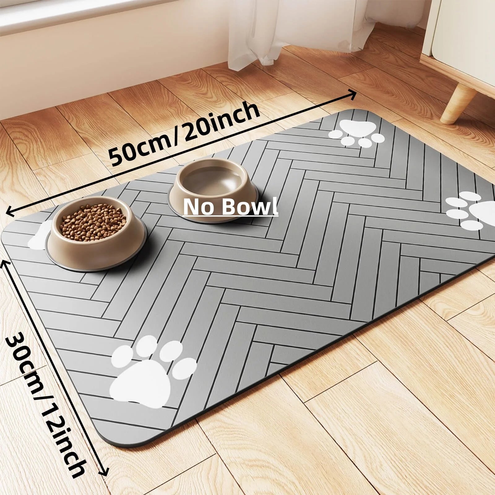 Pet Feeding Mat - Waterproof & Absorbent