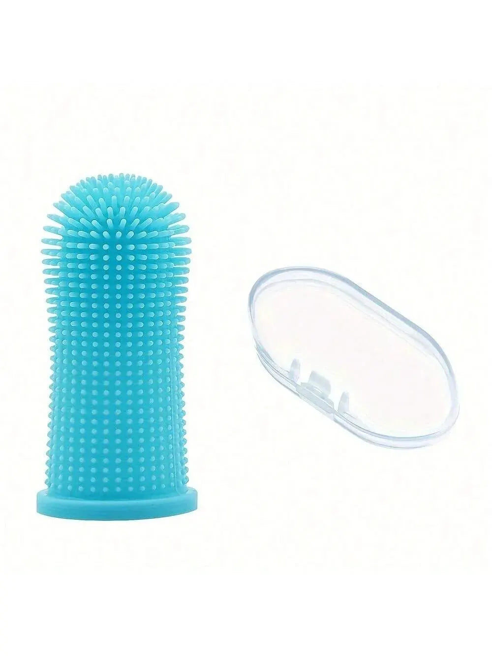 Pet Silicone Finger Toothbrush - Oral Cleaning Tool
