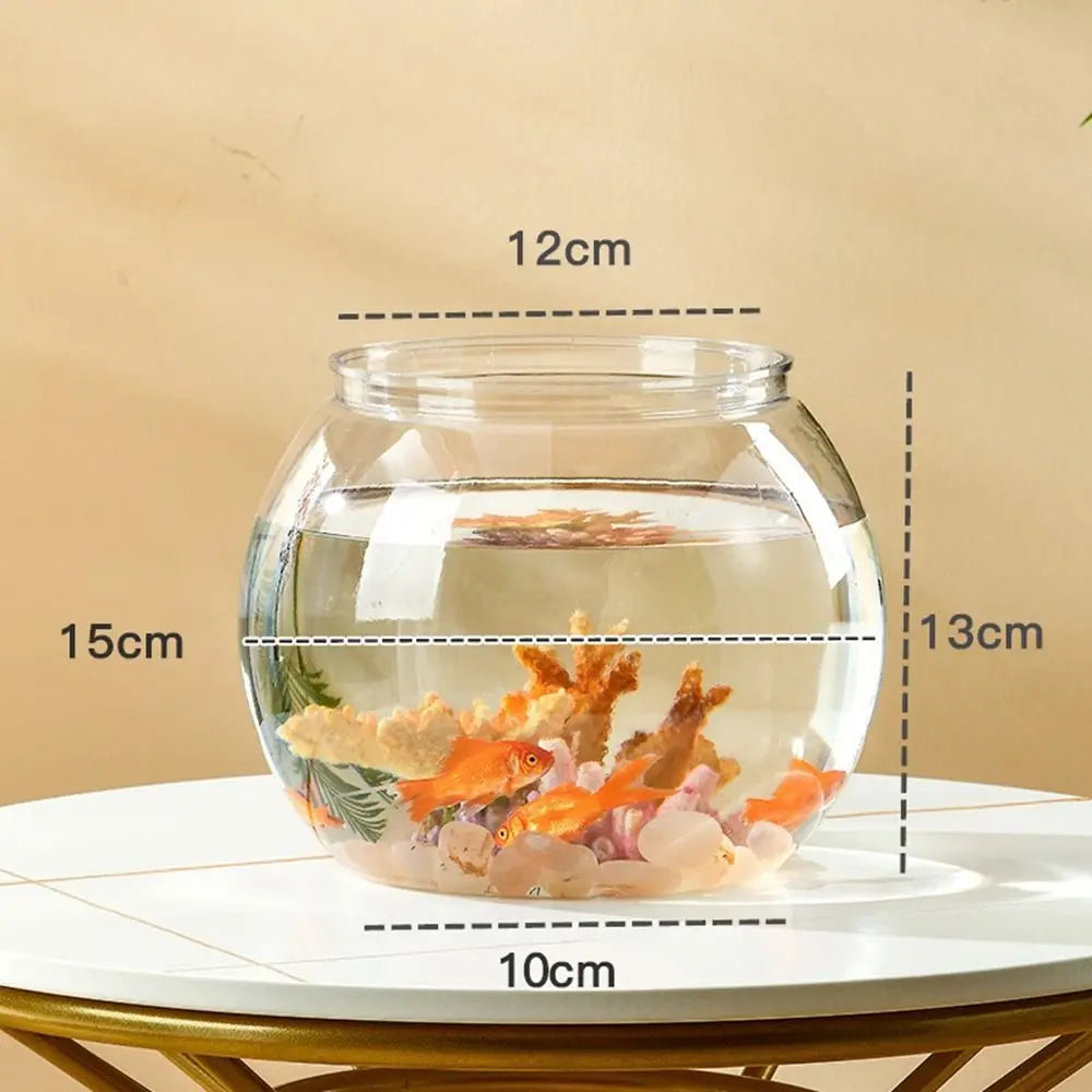 Small Glass Fish Bowl Aquarium