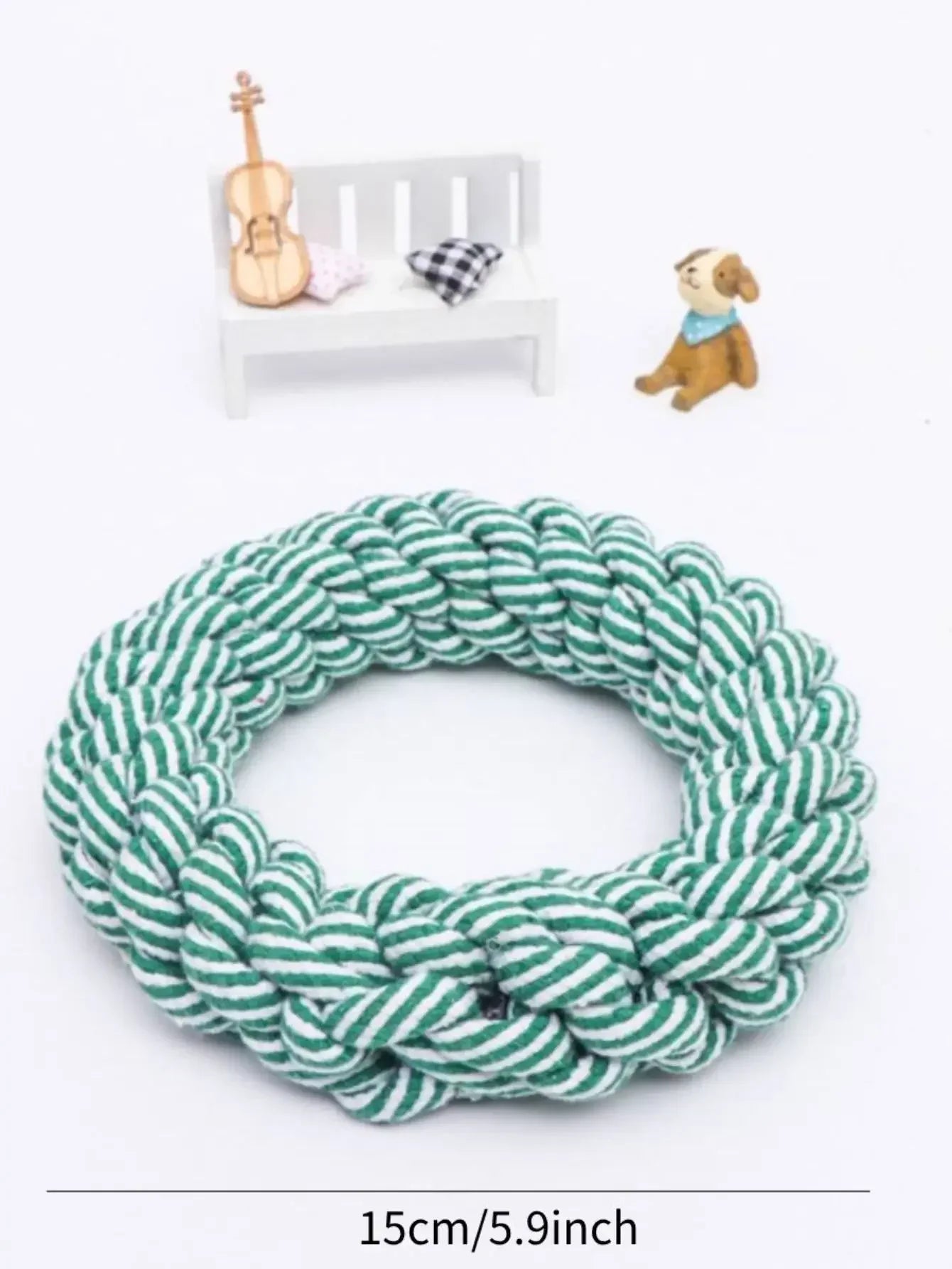 Dog Rope Chew Toy - Durable for Medium & Large Dogs