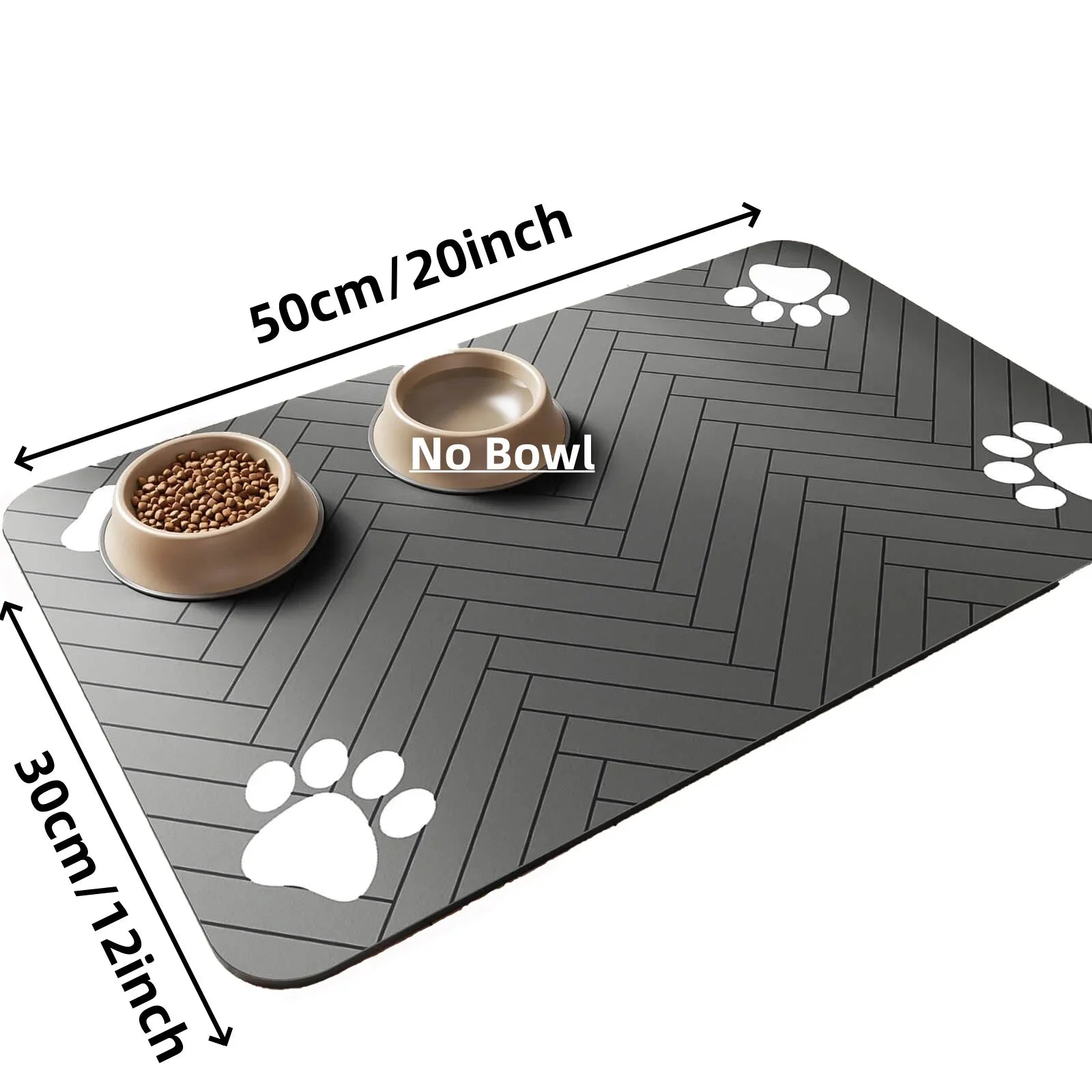 Pet Feeding Mat - Waterproof & Absorbent