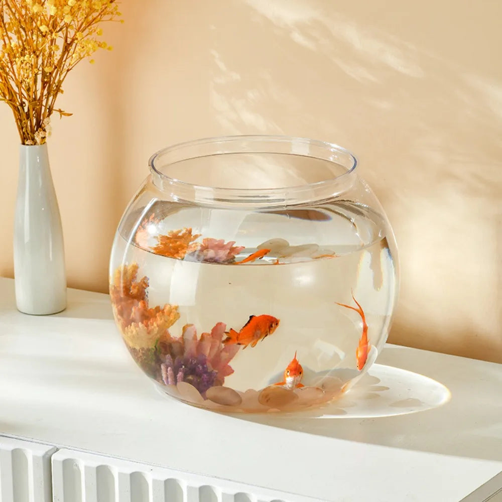 Small Glass Fish Bowl Aquarium