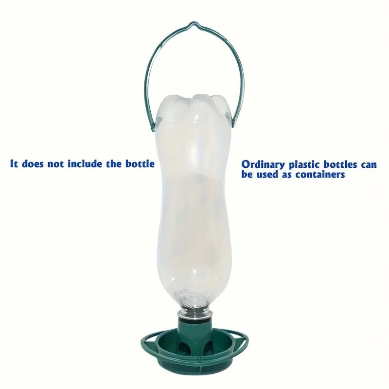 PVC Bird Feeder with Hook for Outdoor Use