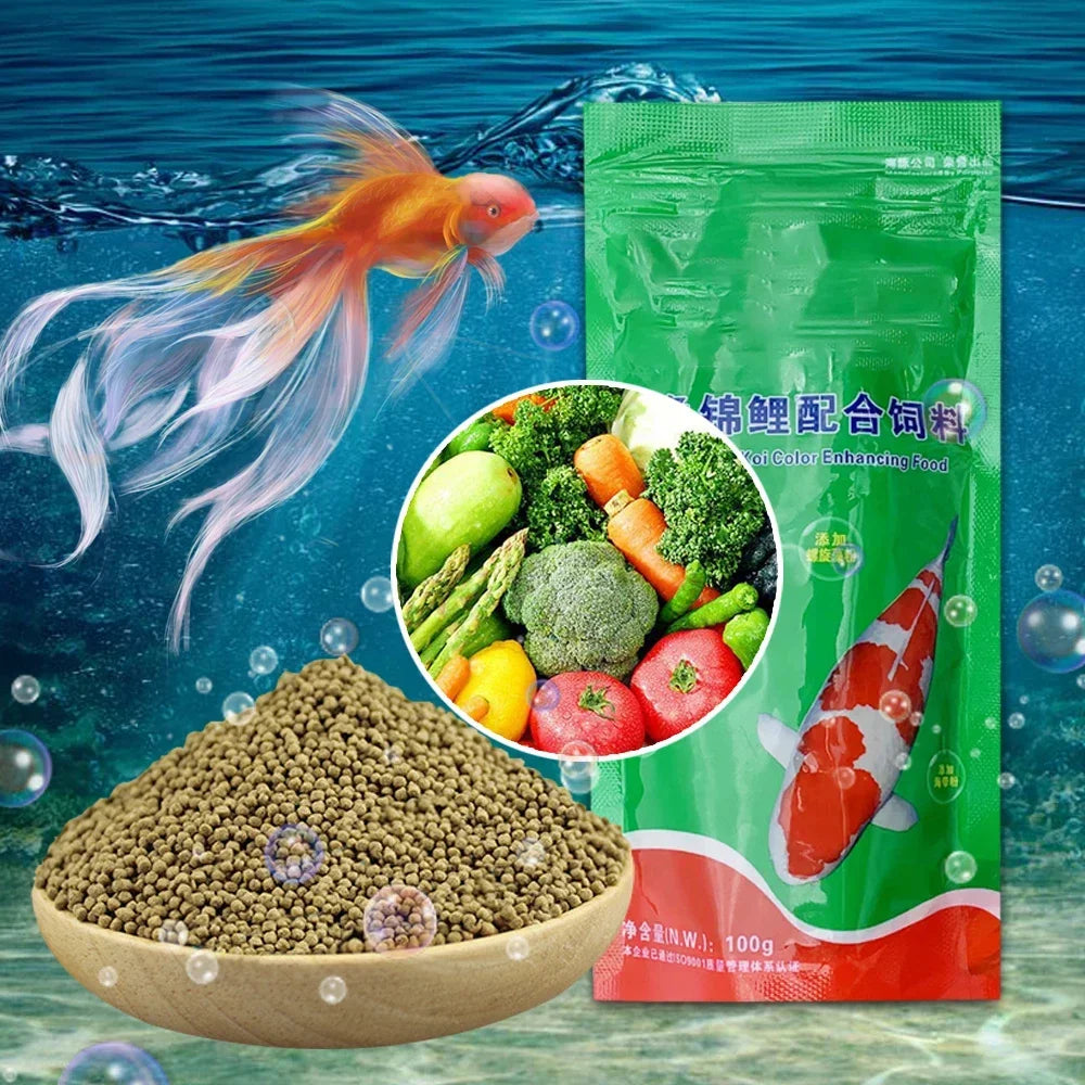 Tropical Fish Food Pellets - 100g