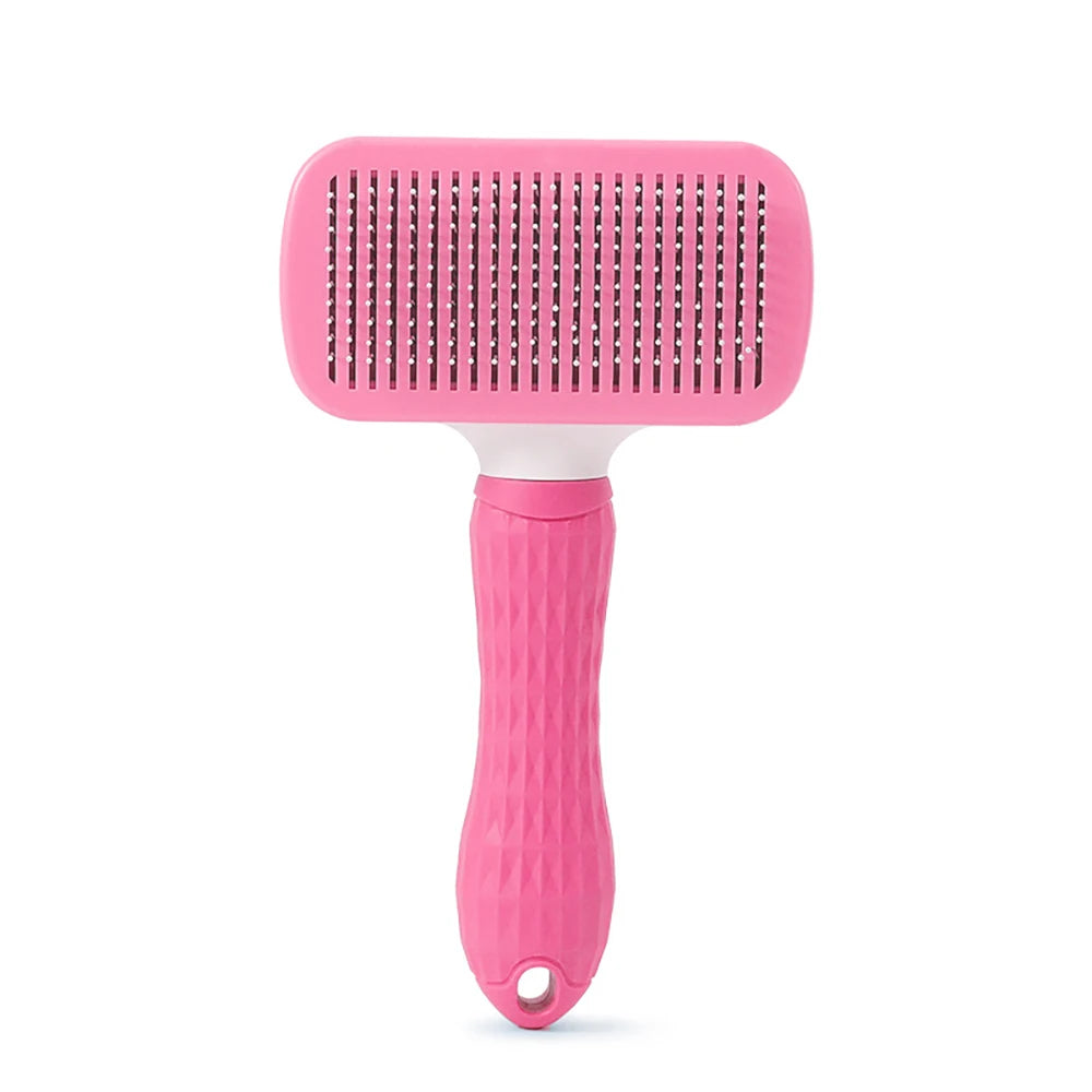 Pet Hair Remover Brush - Grooming Tool for Dogs & Cats