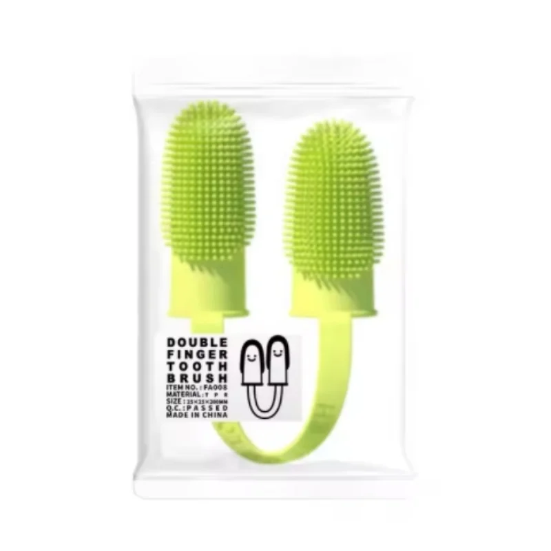 Pet Finger Toothbrush Set - Teeth Cleaning for Dogs & Cats