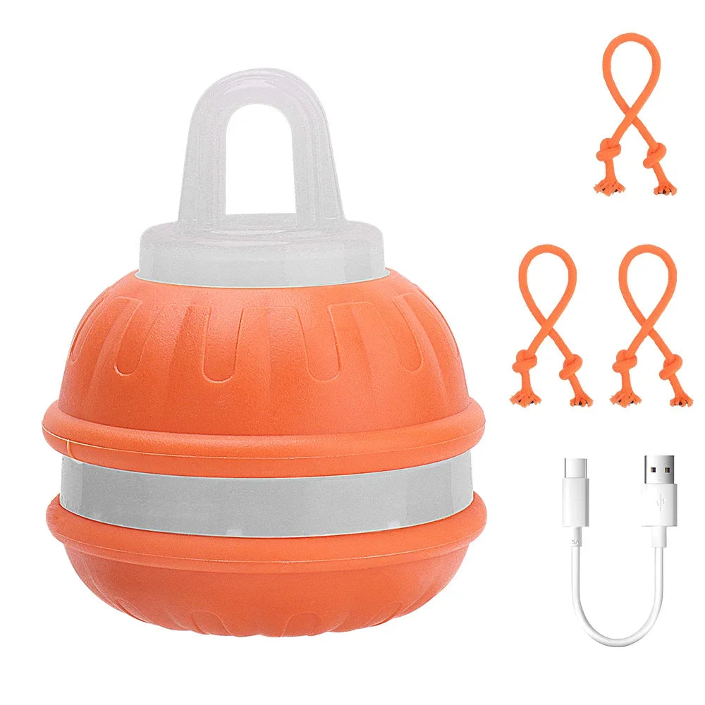 Smart Pet Interactive Ball - Automatic Rolling Toy