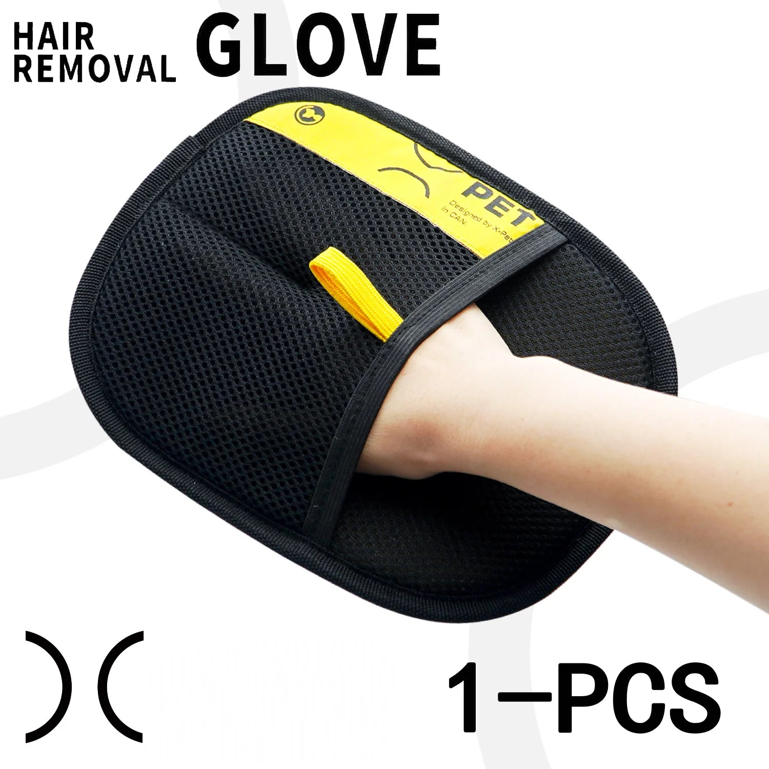 Pet Hair Remover Gloves - Reusable Grooming Tool