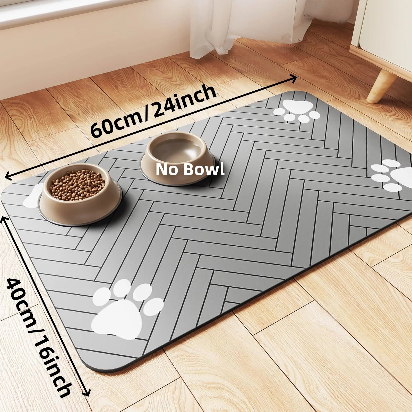 Pet Feeding Mat - Waterproof & Absorbent