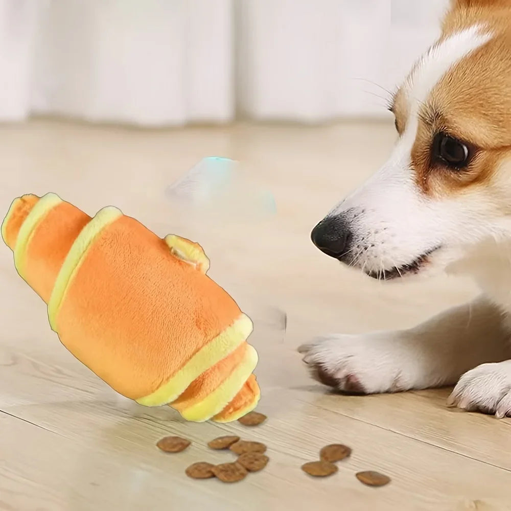 Dog Sniffing Plush Toy - Hidden Food Puzzle