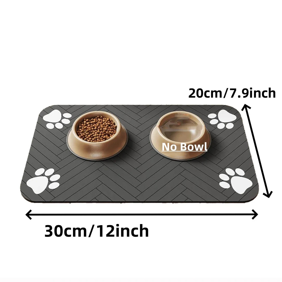Pet Feeding Mat - Waterproof & Absorbent