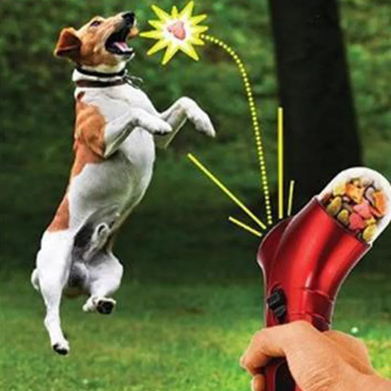 Pet Treat Launcher - Interactive Training Toy