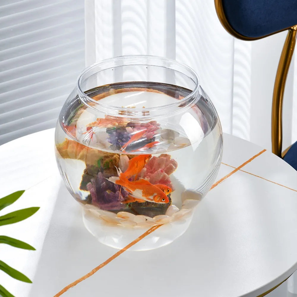 Small Glass Fish Bowl Aquarium