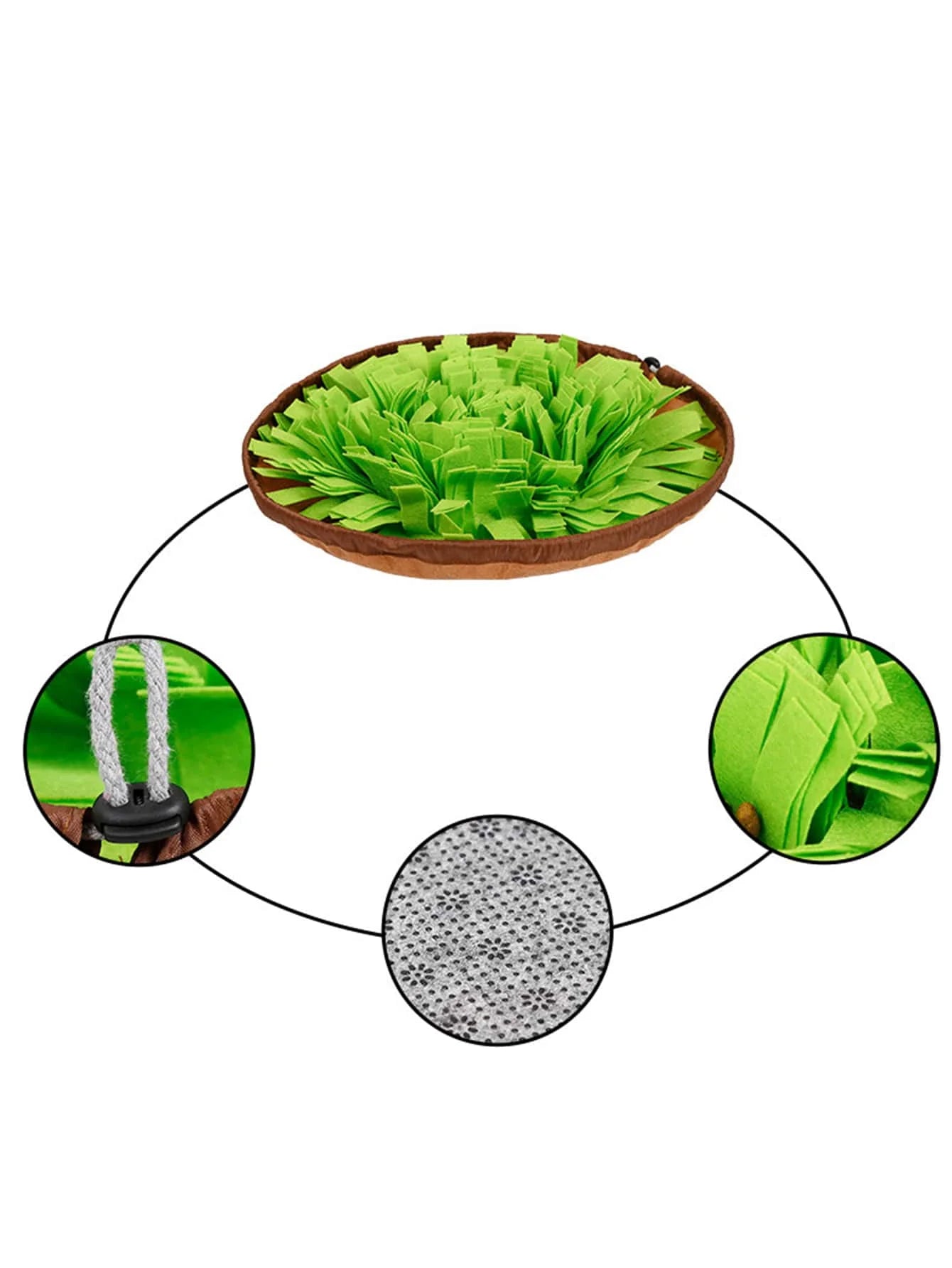 Dog Snuffle Mat - Slow Feeder & Stress Relief