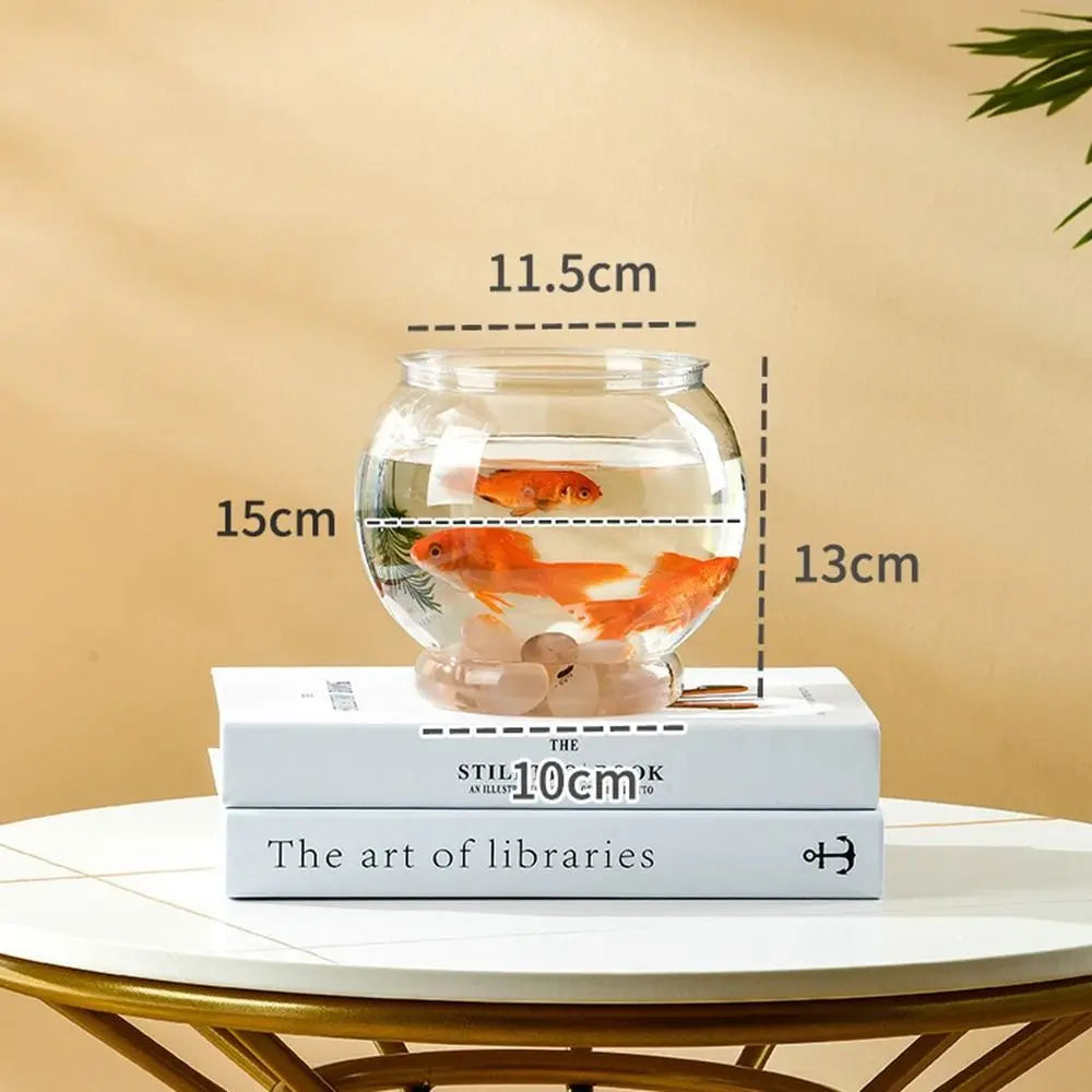 Small Glass Fish Bowl Aquarium