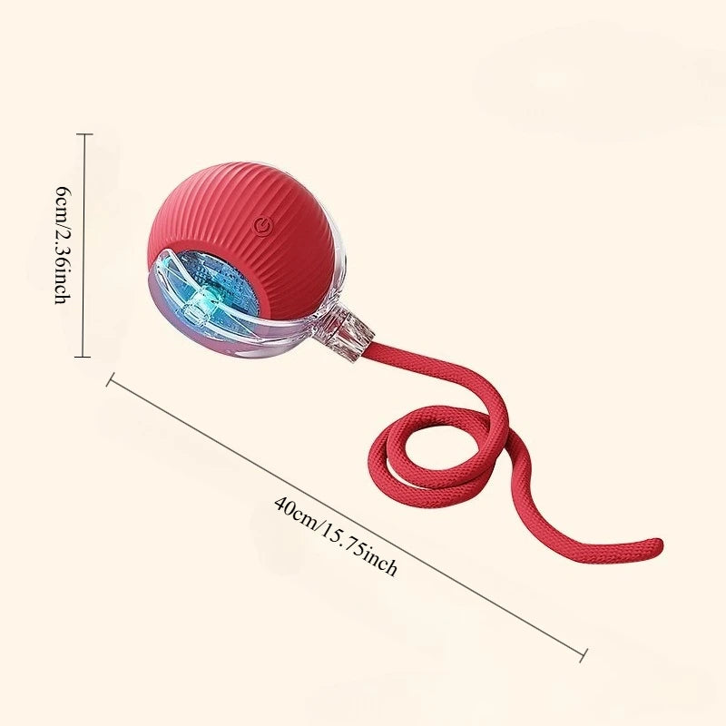 Smart Interactive Cat Ball Toy - Automatic Rolling