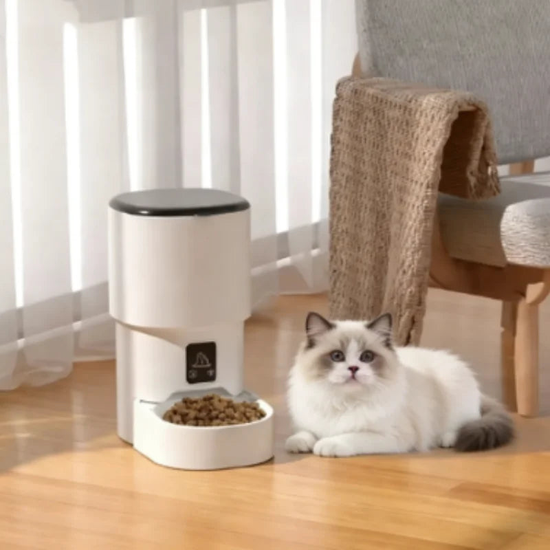WiFi Automatic Pet Feeder - 4L Smart Dispenser