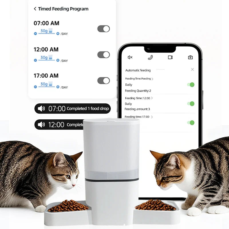 Automatic Pet Feeder - 6L Smart Timer Dispenser