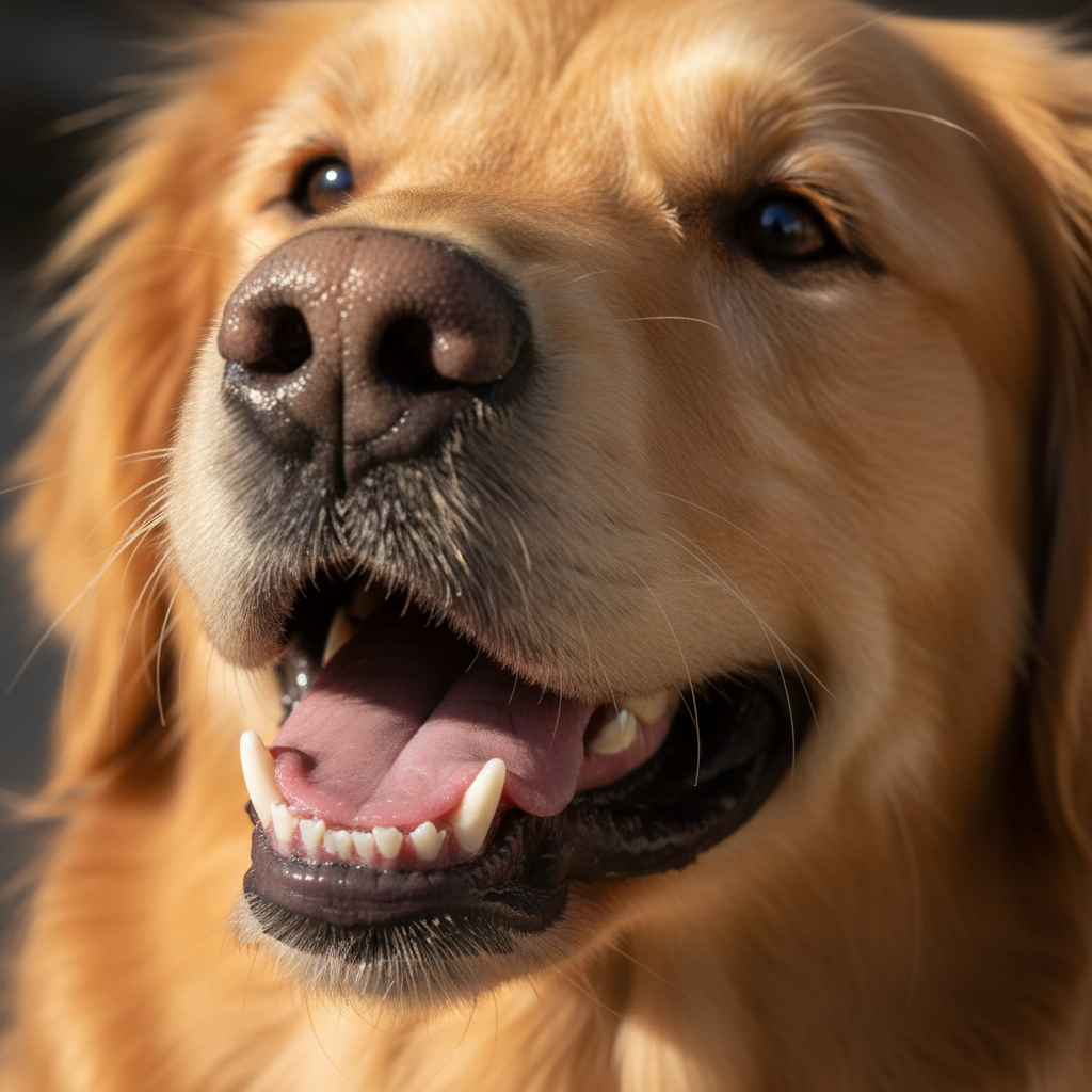 Dog Clean Teeth Smile